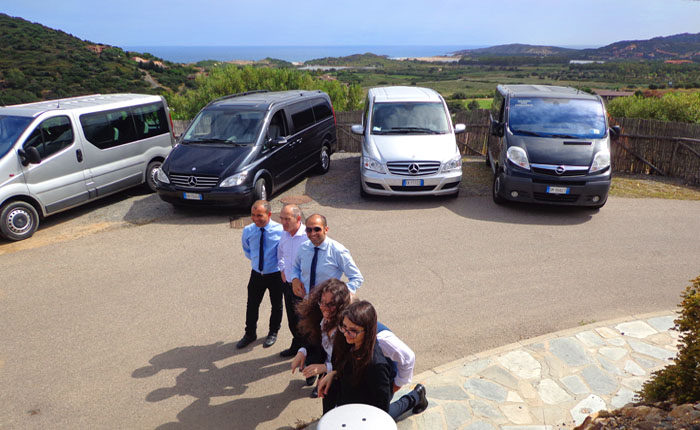 Taxi drivers Bestravel Chia Sardinia