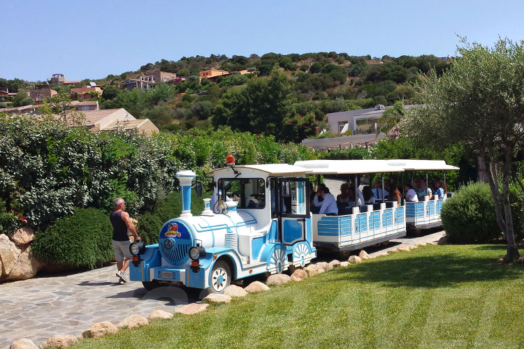 Touristic trains Sardinia